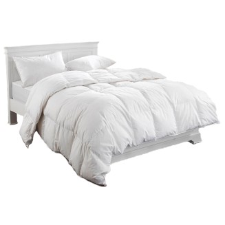 Πάπλωμα Υπέρδιπλο 220x240 Viopros Πουπουλένιο Λευκό